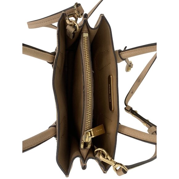 Michael Kors Mini Mercer Leather Crossbody & Tote Bag Nude EUC 8480 - Picture 16 of 16